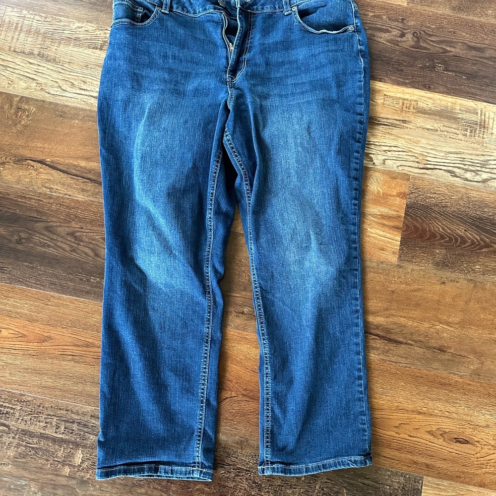 Maurices M jeans high rise curvy 18w x-SHORT